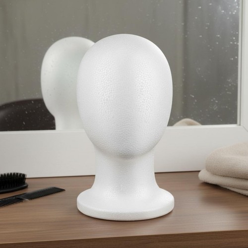 Tête mannequin mousse léger - mannequin,
