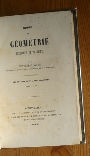 Livre scolaire ancien cours - ancien, de