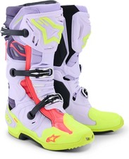 Bottes Alpinestars Tech 10 Superventilées 14 Blanches