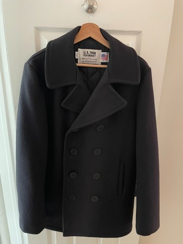 Schott 740n peacoat men s - schott, u.s.740n