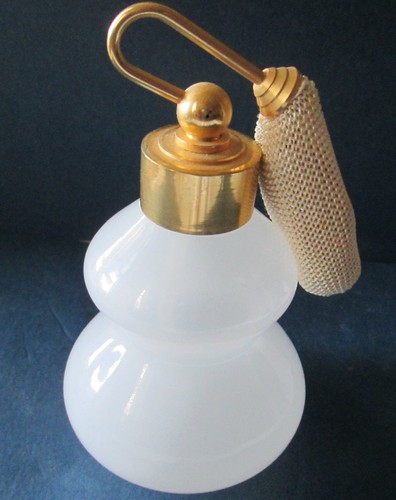 Flacon parfum verre opaline - flacon,