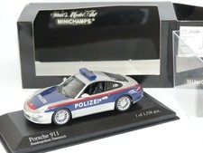 PORSCHE 911 2004 POLIZEI AUTRICHE MINICHAMPS 1:43