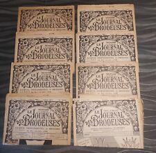 8 revues anciennes LE JOURNAL