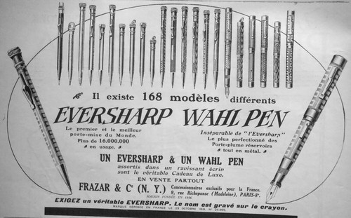 Publicité presse 1922 - de,