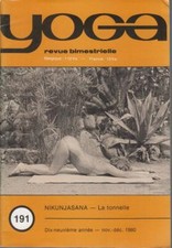 ANDRE VAN LYSEBETH - Revue YOGA - Numéro 191 - Novembre . Décembre 1980