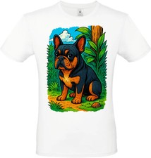 T-Shirt BOULEDOGUE-ANGLAIS - Unisexe et 100% Coton - Races de Chien
