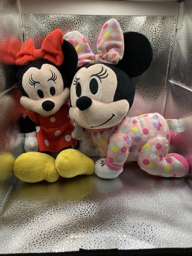 Minnie mouse lot plush 9 - of, 2