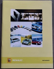 Carnet entretien renault - d’entretien,