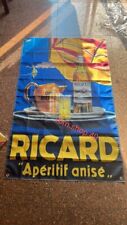 Drapeau RICARD VINTAGE ANCIEN Neuf Flag 90x150cm