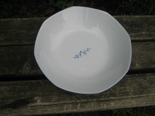 Limoges plat creux octogonal