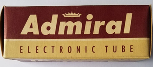 Tube 2fs5 admiral nos nib - admiral, neuf