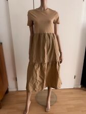 Robe longue maxi ample  taille 36 STRADIVARIUS beige taille S