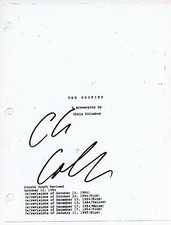 ~~ CHRIS COLUMBUS Authentic