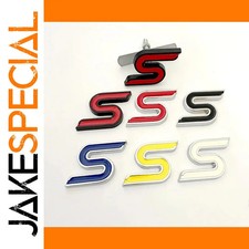 JakeSpecial – Ford 3D Metal S Badge Emblem for Models