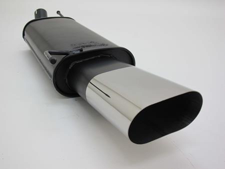 Silencieux sport inox - , novus