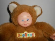 Doudou Peluche Poupée Nanizoo Berchet Bébé Déguisé en ours