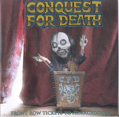 Conquest for death - cd, front