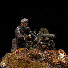 Jouet miniature soldat russe