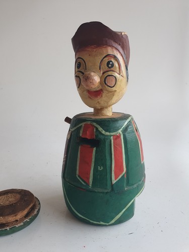Pinocchio tirelire bois - tirelire,
