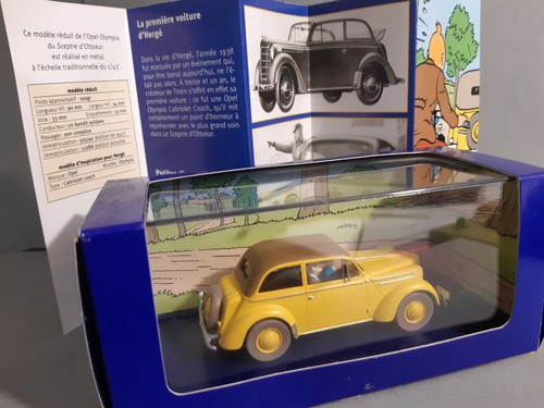 Voiture tintin opel - voiture, olympia