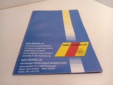 Catalogue collection gamme miniatures NZG Conrad 21 X 30 cm 23 pages