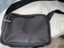 SAC BANDOULIÈRE EN TOILE, IDÉAL VOYAGES EXCURSIONS, MULTI-POCHES SÉCURISÉES