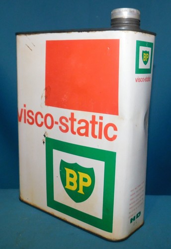 Ancien bidon huile vide - bidon, 2l