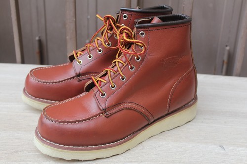 Chaussure boots red - wings, 8875