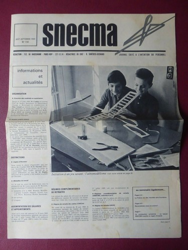 Journal snecma 156 1969 - journal,
