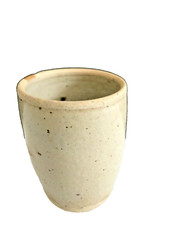 A. FOUCHER  La Borne gobelet pot  terre vernissée art populaire poterie Berry