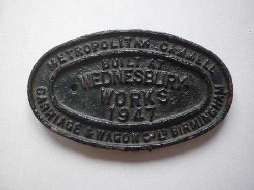 Ancienne plaque train - ancienne, de