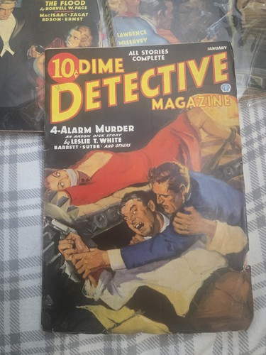 Dime detective magazine - detective, jan