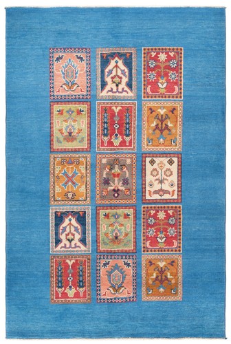 Kazak tapis oriental noué - tapis,