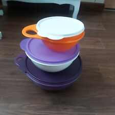 Tupperware lot de 3 saladier