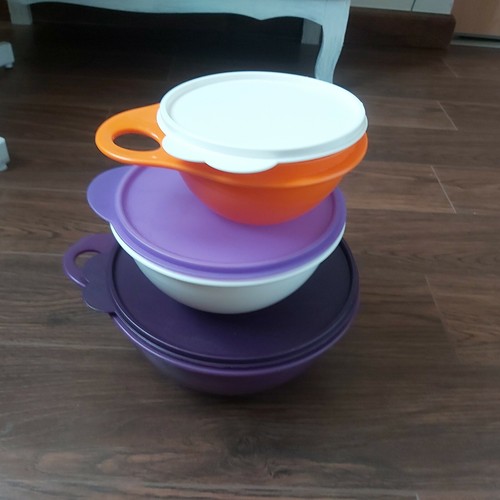 Tupperware lot saladier - lot, 3