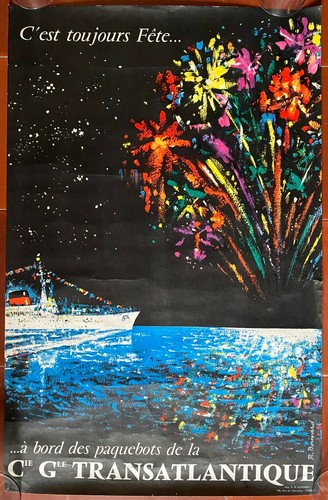 Affiche compagnie generale - affiche,