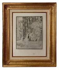 ANDRE LAMBERT (1884-1967) SUPERBE EAU-FORTE GRAVURE (20)