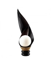 Lampe Ethnique en Feuilles de