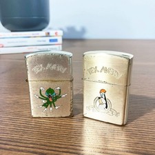 Briquets vintage Tex Avery par Démons & Merveilles Droopy & G.I. Joe le martien