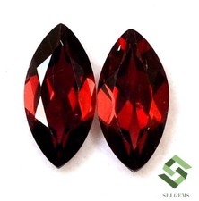 Certifié Naturel Grenat Rouge