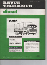 Scania porteur tracteur L110 LB110 L111 LB111 RTD REVUE TECHNIQUE Diesel camion