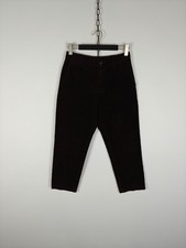 Pantalon marron en velours