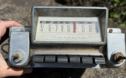 1955 mercury radio - radio, custom