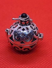 Superbe cage à Bola en argent