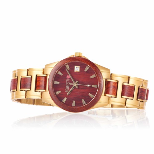 Montre femme maccu picchu - maccu, bois