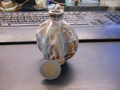 Petit vase signé grés - petit,