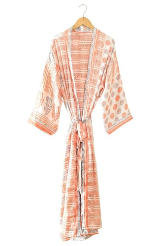 Kimono vintage soie crêpe - vintage, en
