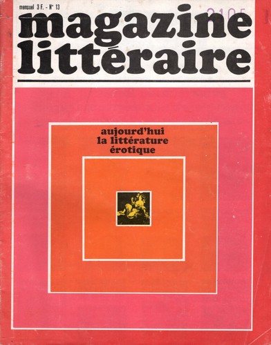 Magazine litteraire 13 - magazine,