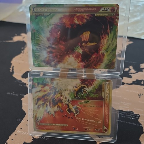 Lot cartes oh legend - ho-oh,