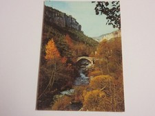 CP CARTE POSTALE LOZERE GORGES de la JONTE PONT de CAPELAN - Ecrite en 1987